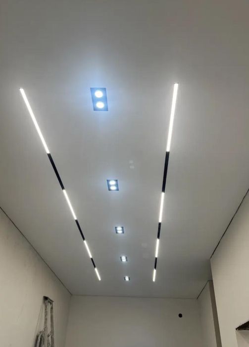 Натежной потолок