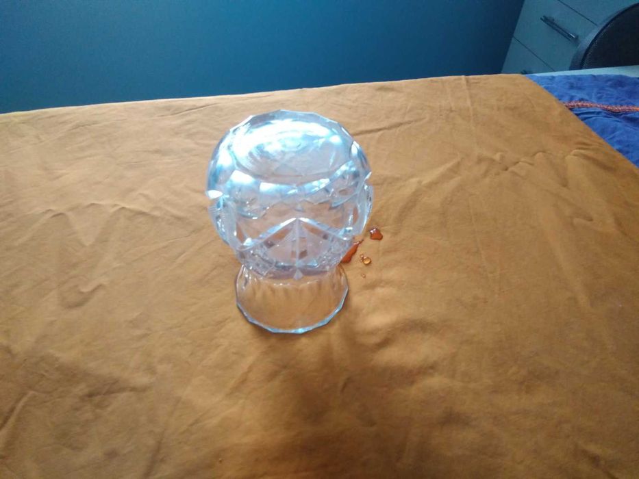 Уникална 100% кристална ваза от оригинален чешки кристал -Бохемия