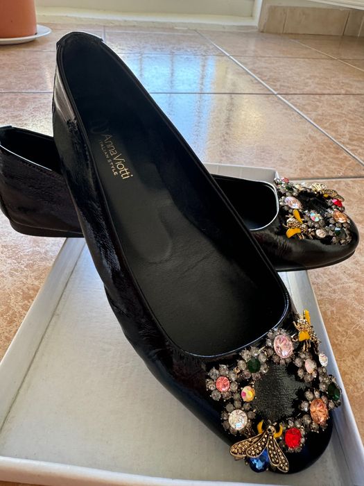 Balerni din piele naturală interior și exterior