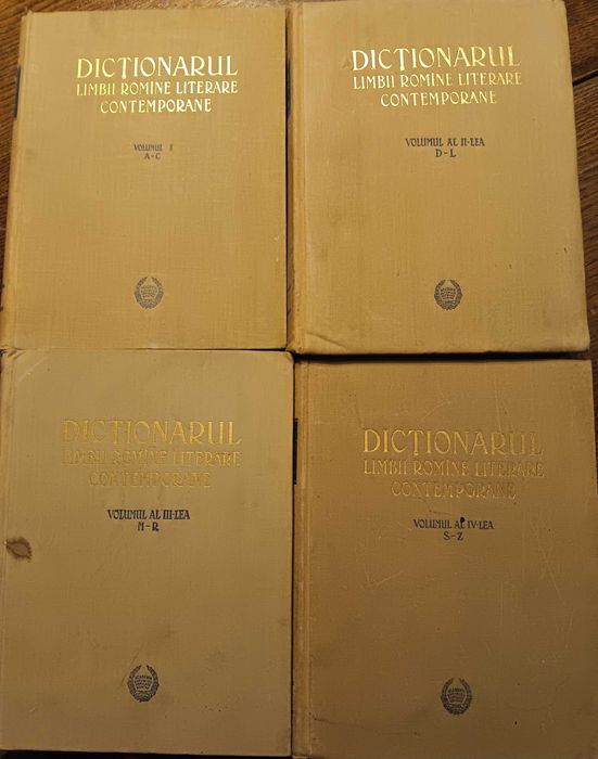 Dictionarul limbii romine literare contemporane- 4 volume