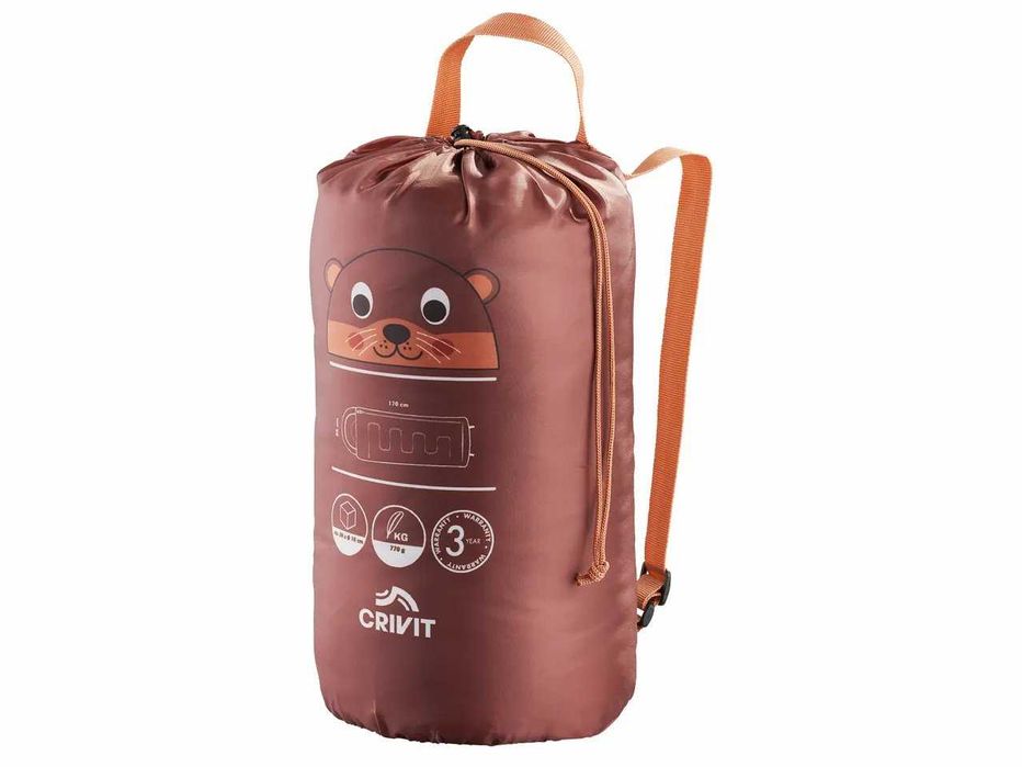 Детски спален чувал регулируем на размера на две нива 2 цвята