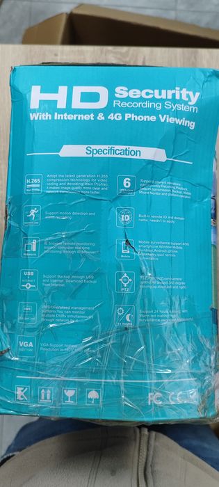 Комплект для видеонаблюдения. Новый