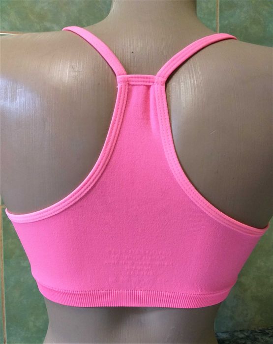 Bustiera super sexy roz neon fete/femei mar. S/M slim (noua-eticheta)