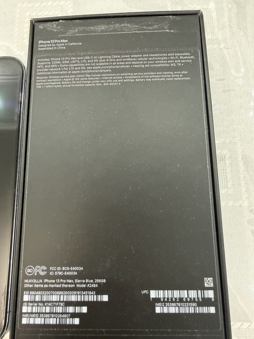 Iphone 17 Max pro 256 gb