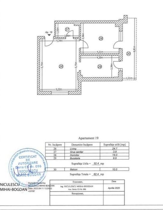 Ap. 2 Camere - Mutare Imediata, Loc Parcare, Boxa Subsol, Comis 0%