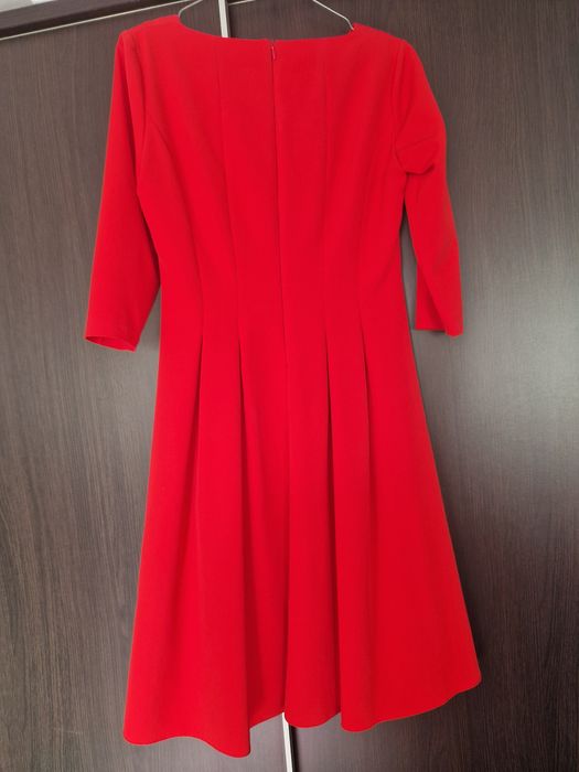 Rochie rosie eleganta