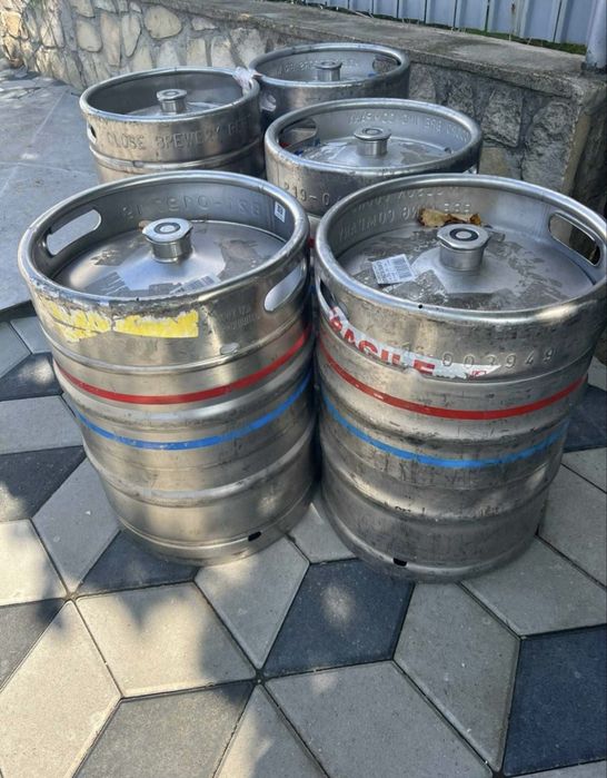 Butoi bere inox ca noi de 50 litri