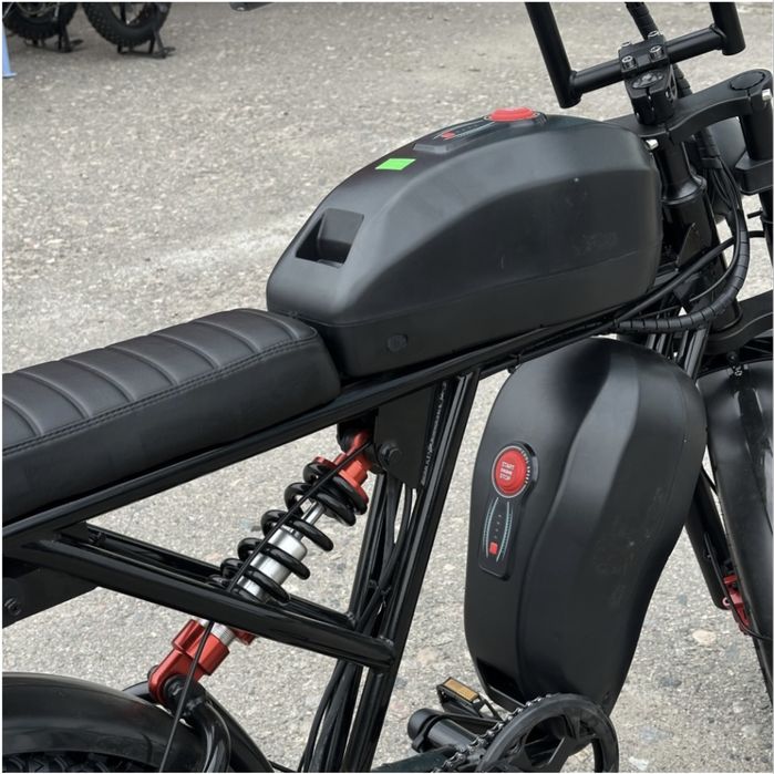 Супер 73 электровелосипед 2 аккумулятор