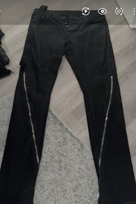 Blugi Rick Owens ss 09 strutter banana cuts