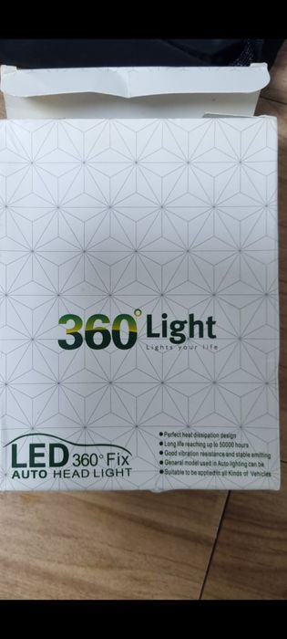 Лед лампы на авто сверхмощные белый приятный свет H7