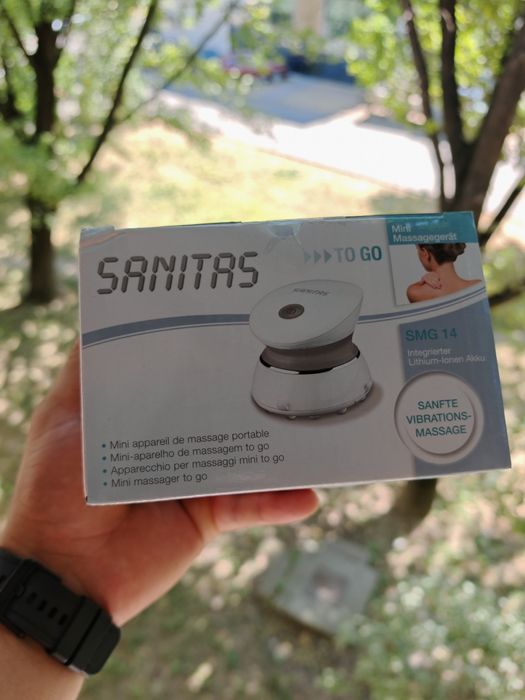 Aparat masaj cu acumulator Sanitas