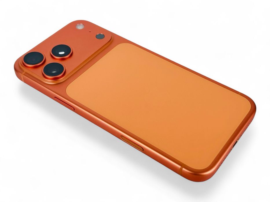 КАТО НОВ! Apple iPhone 17 Pro Max 256GB Cosmic Orange 100% Батерия! Гаранция!