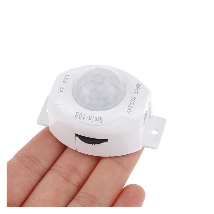 5м LED лента със Сензор за Движение PIR – Автоматична Светлина за Кухня, Гардероб, Стълби и Спалня, Обхват 3 метра, 220V, Осветление, Датчик,