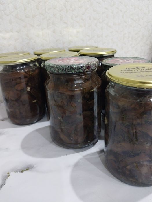 Грибы маринованные 2024г