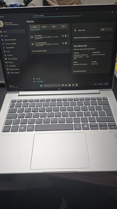 Laptop HP Probook 445 14 inch G11 AMD Ryzen 3