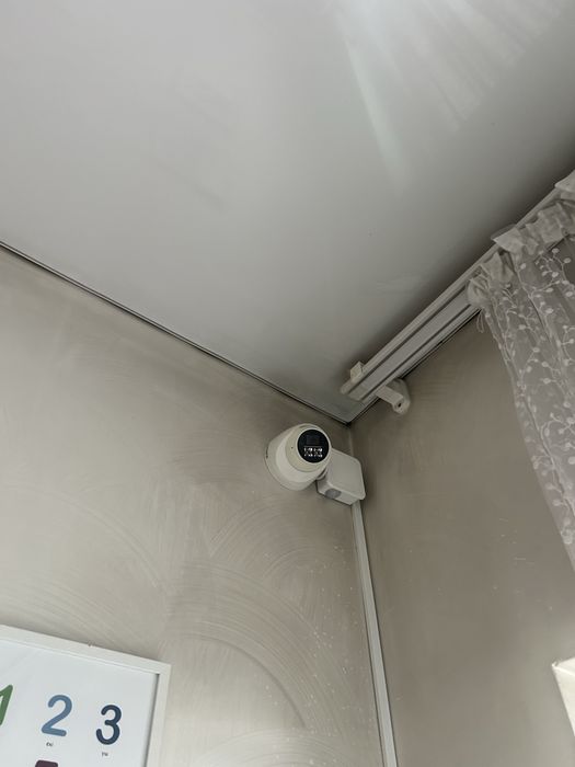 Установка камеры видеонаблюдение