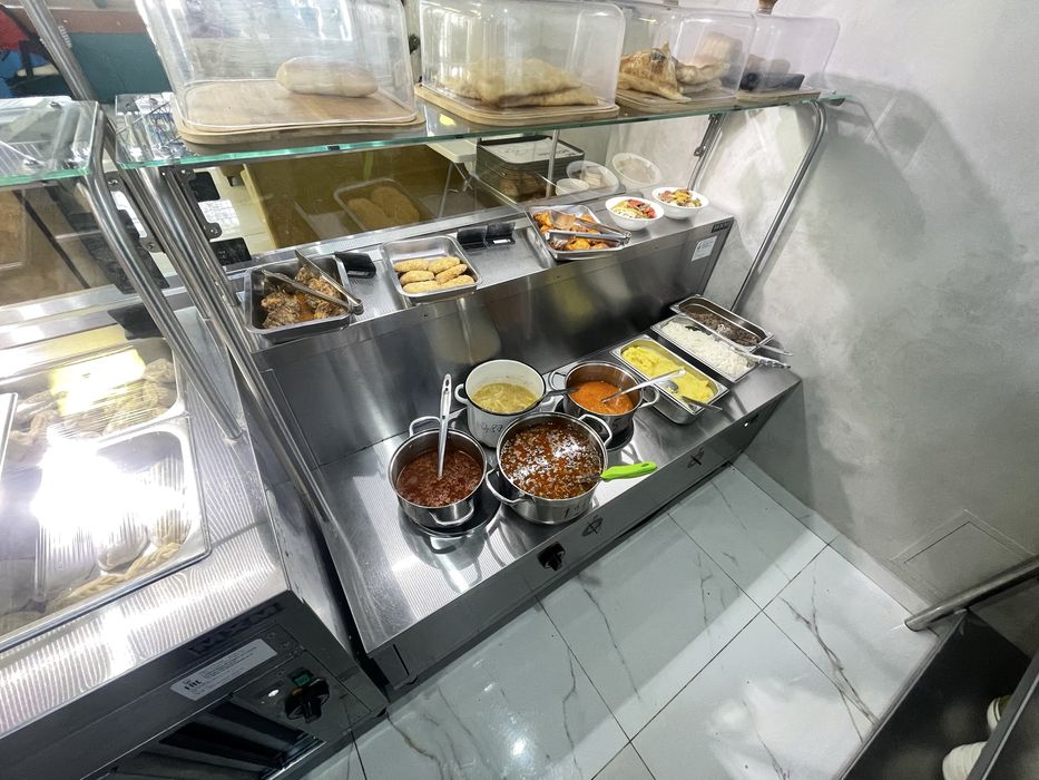 Линия раздачи для столовой