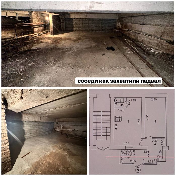 1 Этажда жойлашган квартира сотилади! Офисга мос келади.