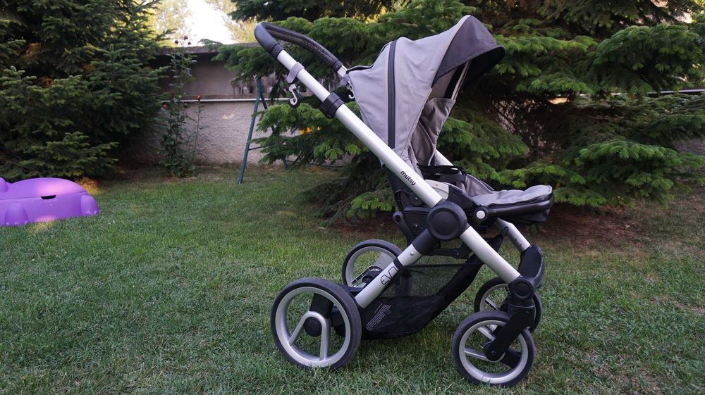 Mutsy evo bold pabble grey standart-детска количка 2 в 1