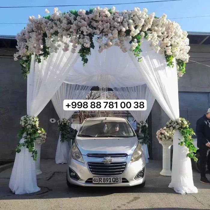 Oformleniya Roddom Tug'ilgan kun Marry me Suniy Gullar bilan bezatamiz