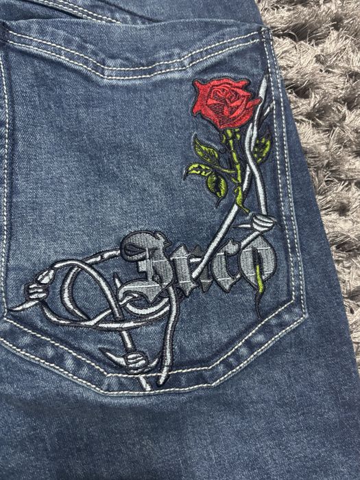 Blugi jnco skull and roses