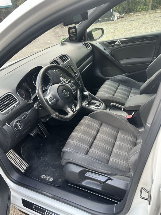Golf 6 GTD 2012 220 cp Alb Perlat