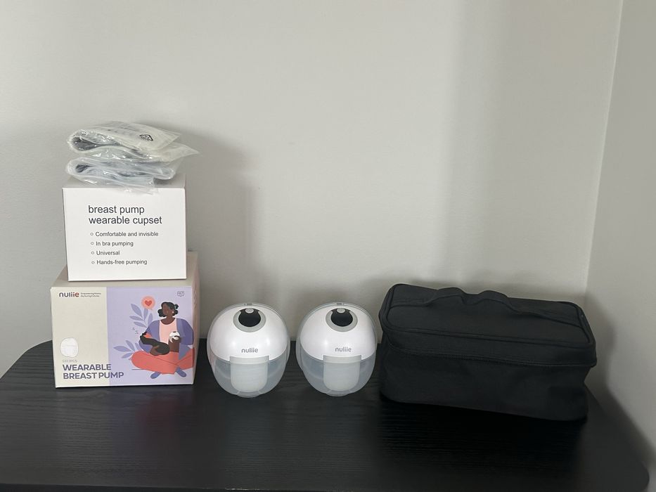 Двойна hands free помпа за кърма Nuliee