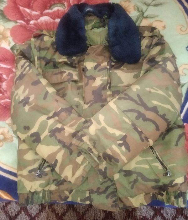 -Бушлат -Свитер-Ушанка-