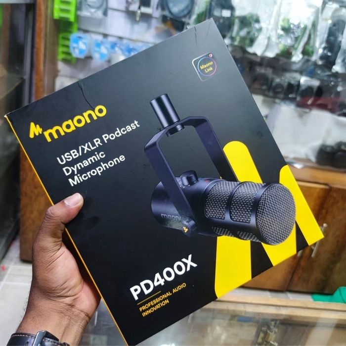 Микрофон Maono pd400x для подкаста usb/xlr