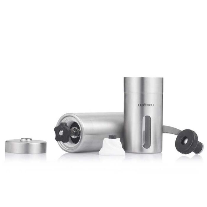 Мелничка за кафе и черен пипер - хром и керамика