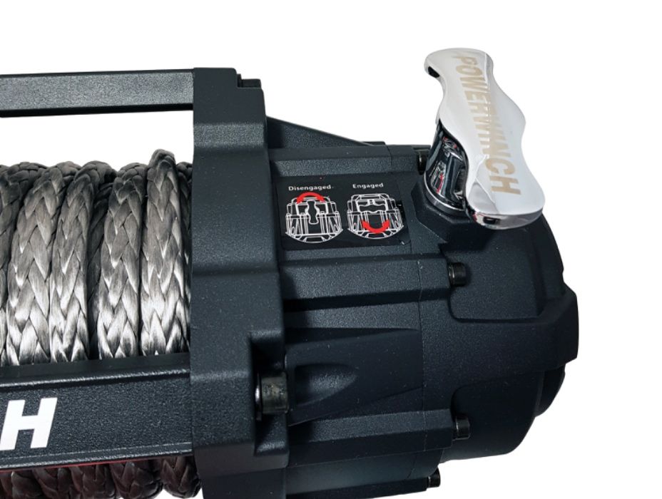 Troliu K 12000 EXTREME HD SR sintetic Kangaroo/PowerWinch - Off Road