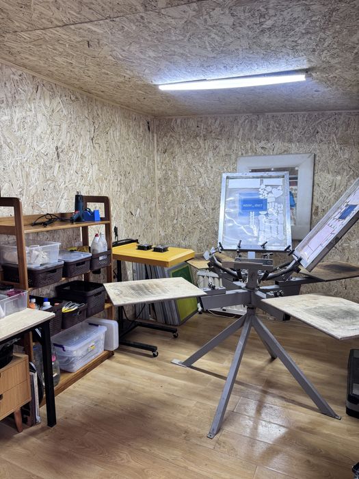 Оборудование для шелкографии ПОЛНЫЙ КОМПЛЕКТ С ОБУЧЕНИЕМ