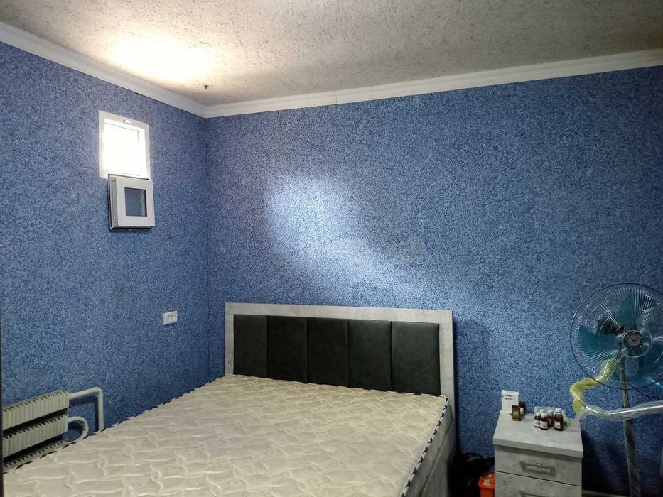 Yu  Дом 3 комнаты, земля 2,5 сотки, Янгихаёт Бинокор, 3км от Ярмарки