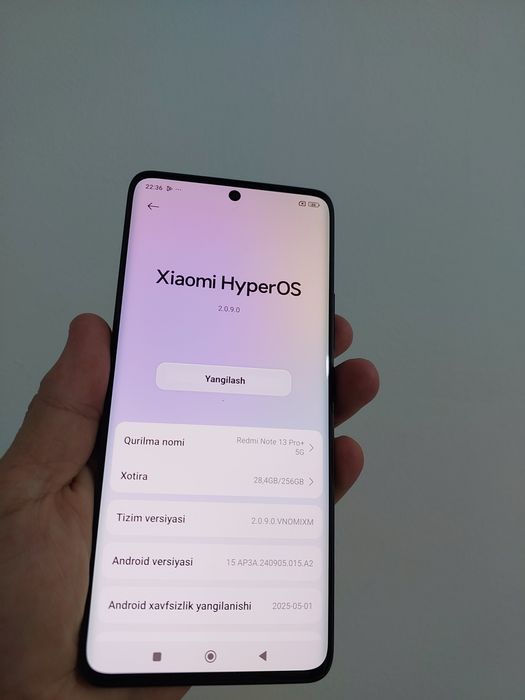 Sotiladi Redmi Note 13 pro+ 5G Ideal