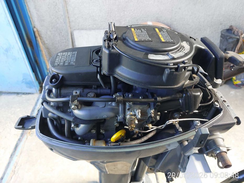 Yamaha 9.9HP 4тактов извънбордов двигател!