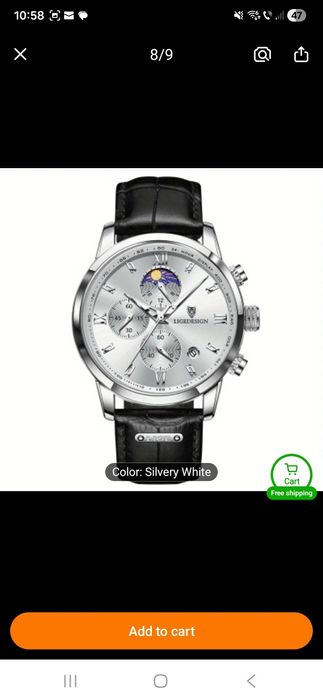 Ceas de mana bărbați LIGE