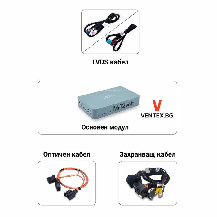 CarPlay и Android Auto безжичен интерфейс за BMW NBT F серия Mr12Volt