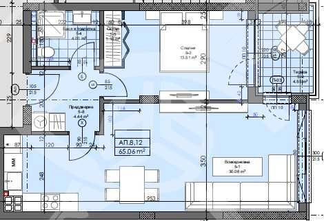 Двустаен апартамент Асеновград 591-19363