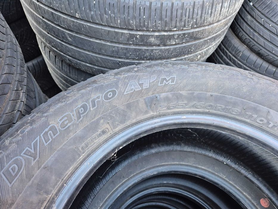 4 Anvelope M+S H/T A/T - 265/60/18 - HANKOOK - CA NOI - DOT 2021 !