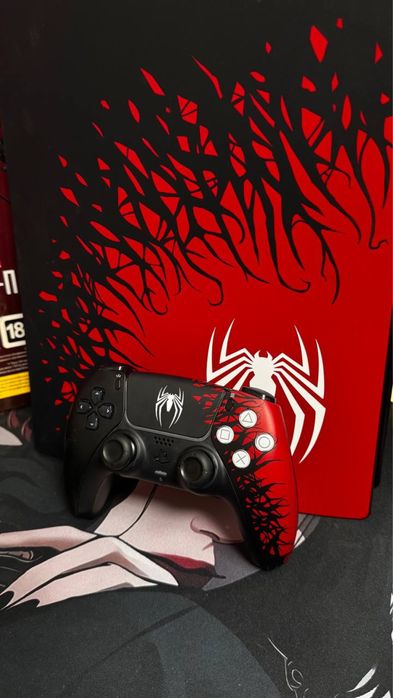 PlayStation 5 Fat 825Gb Limited Edition Spider-Man+6 игр