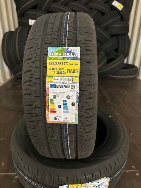 Нови всесезонни бусови гуми ROTALLA 4 SEASON 225/55R17C 2255517C