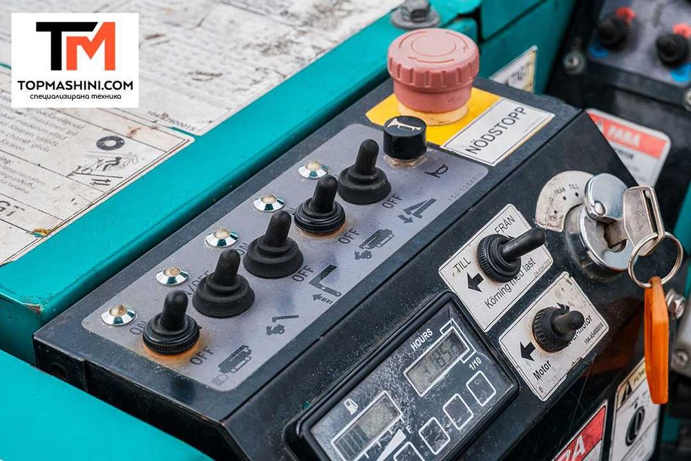 Наем на мини кран спайдер Maeda