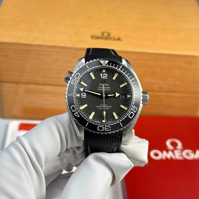 omega seamaster palent ocean сребристо/черно