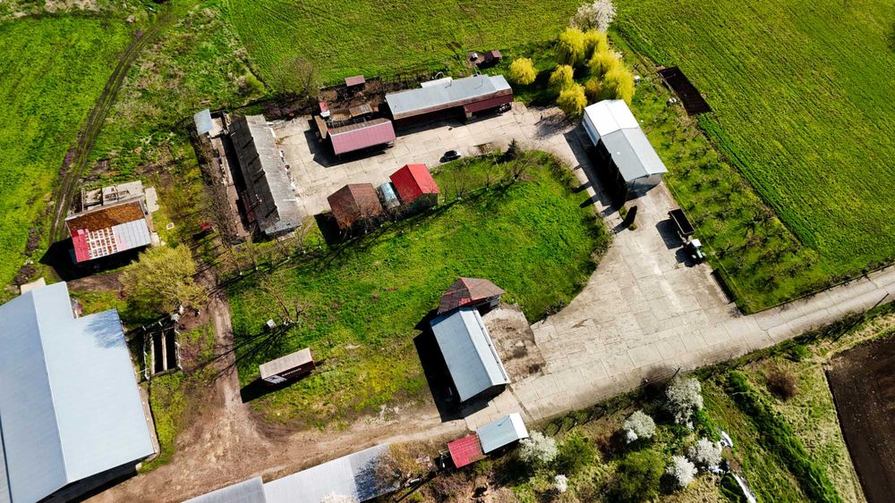 SE VINDE SAU SE INCHIRIAZA teren cu constructii Ludus