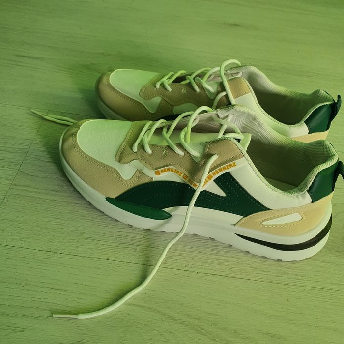 Мъжки Обувки Сникърси Спортни Елегантни кецове бяло бежово есенни 43