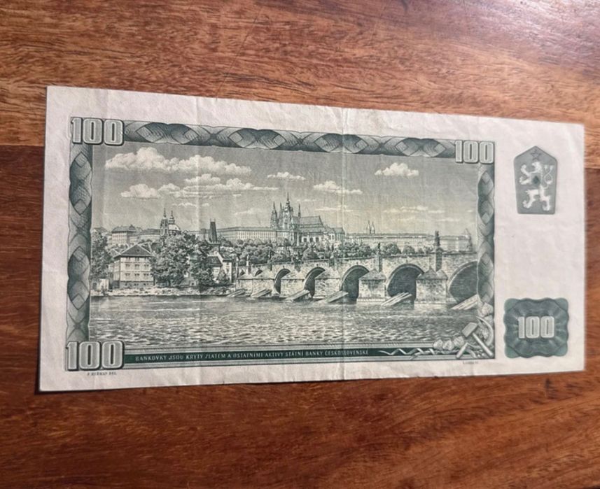 Lot 6 bancnote istorice Cehoslovacia 1961