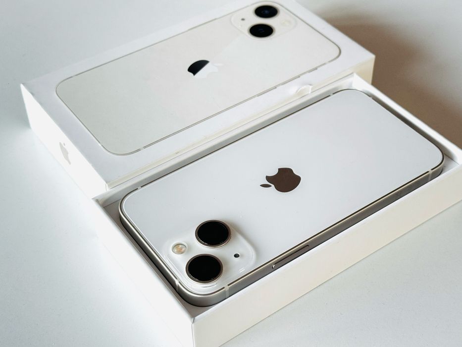 НОВ! Iphone 13 Mini 128GB White 100% Батерия! Гаранция 6 месеца