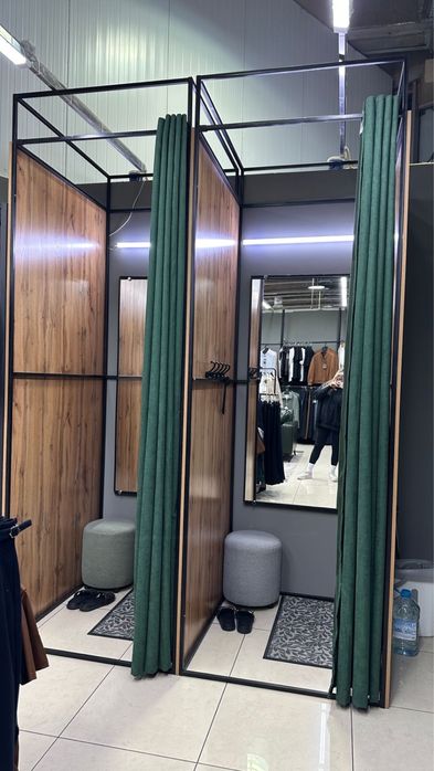 Раздевалки для магазина одежды