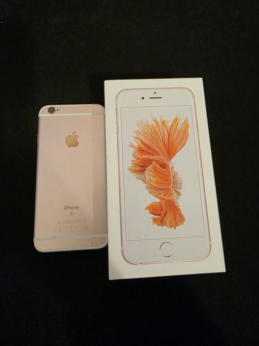Iphone 6s 64GB Rose Gold + apple слушалки