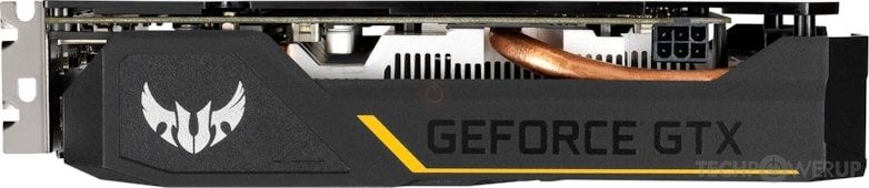 Видеокарта ASUS TUF Gaming GeForce GTX 1650 OC Edition с 4 ГБ видеопам